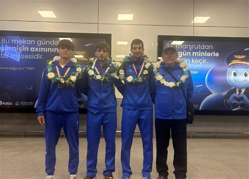 Азербайджанские гребцы вернулись из Италии с двумя медалями