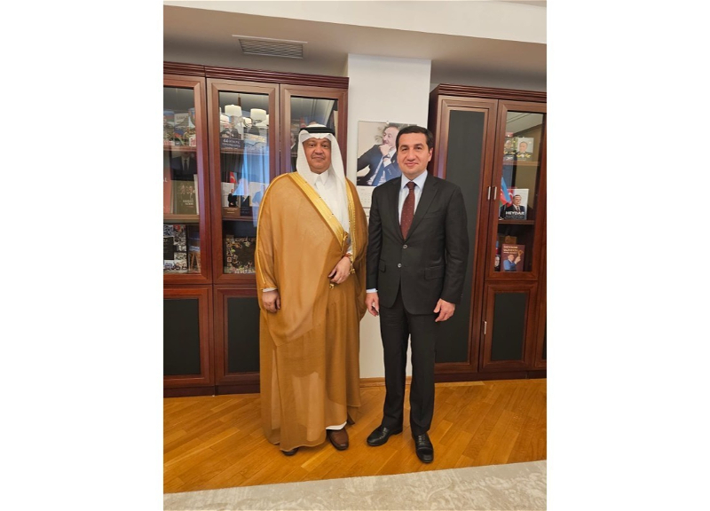 Хикмет Гаджиев встретился с послом Саудовской Аравии