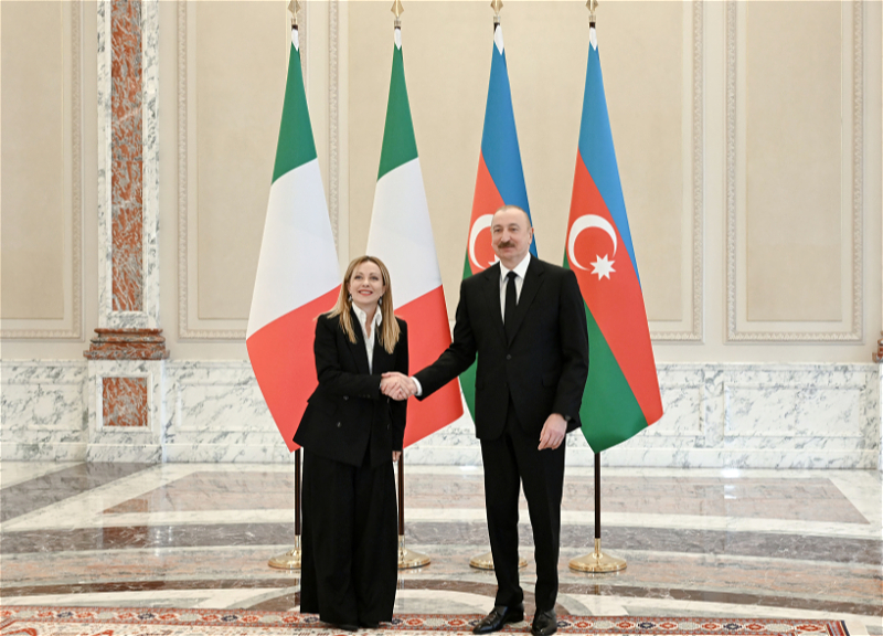 Состоялась встреча Президента Ильхама Алиева с Председателем Совета министров Италии в формате «один на один» ФОТО - ОБНОВЛЕНО