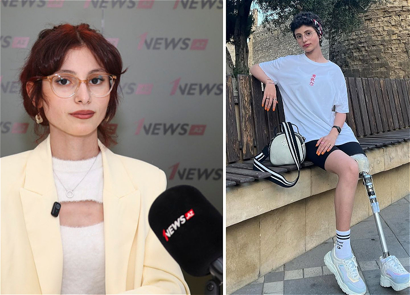 “Metal ayağım var, amma onu özümün bir hissəsi kimi hiss edirəm”: Xədicənin ilhamverici hekayəsi – VİDEOMÜSAHİBƏ