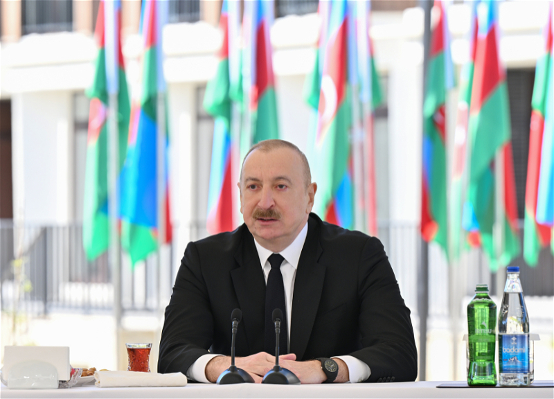 Президент Ильхам Алиев: Сегодня каждая пядь земли на территории Азербайджана принадлежит азербайджанскому народу