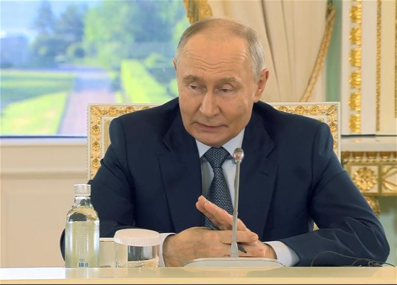 President of Russia thanked President Ilham Aliyev for help in delivering humanitarian aid to Iran