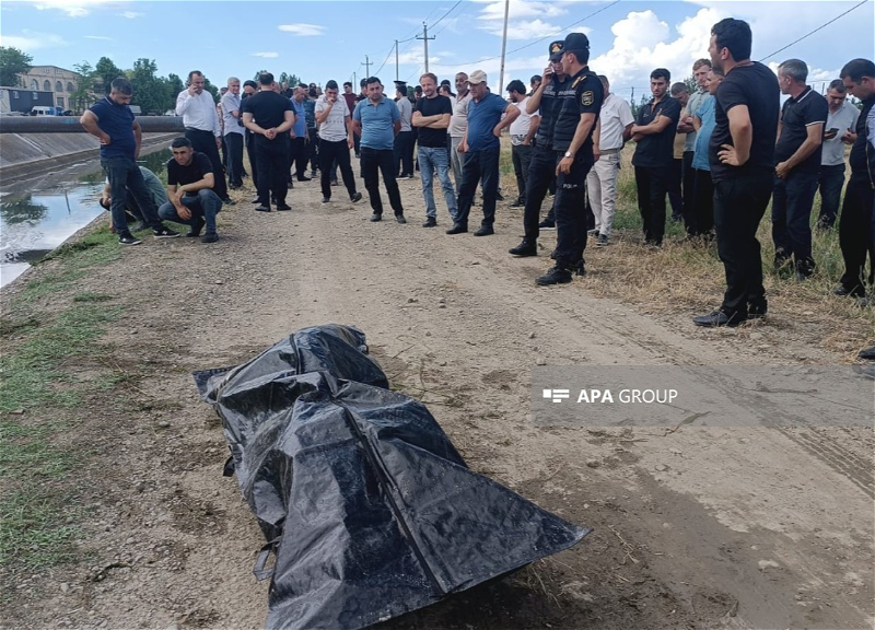 В Товузе в канале обнаружено тело мужчины