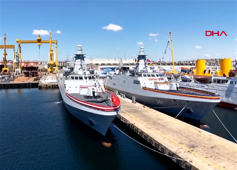 Турция впервые передала ВМС страны НАТО корвет собственного производства