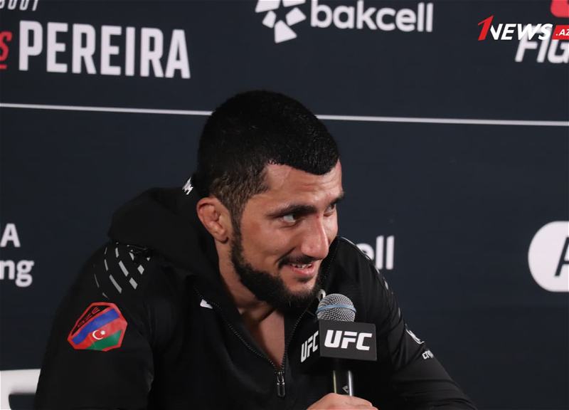 «Это чувство огромной гордости»: Фарман Гасанов прокомментировал победу на UFC в Баку