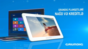 SOLİTON - GRUNDİG TABLET-NOUTBUKLARI VƏ PLANŞETLƏRİ SƏRFƏLİ ŞƏRTLƏRLƏ!