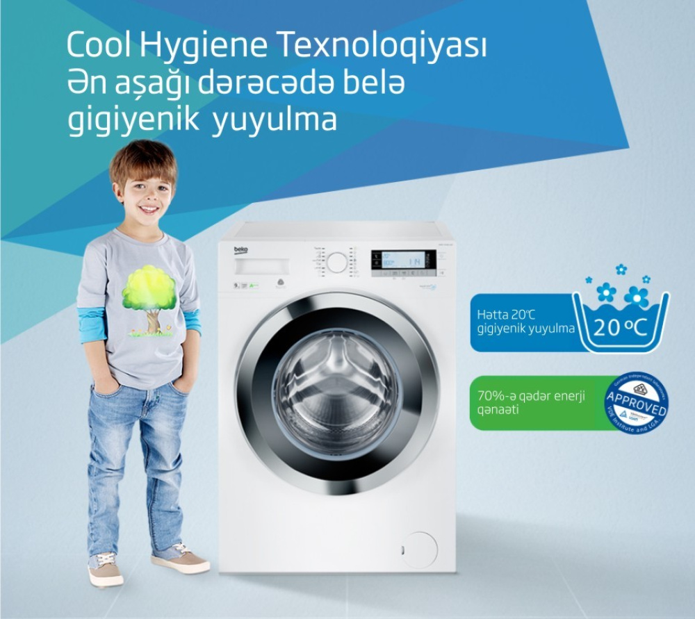 BEKO COOL HYGİENE 20°C TEXNOLOGİYASI