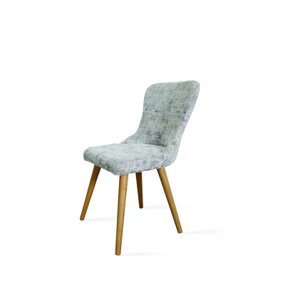 C664 Stol Antik Beyaz