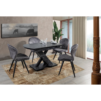 Stul T676 Siyah/Kahve