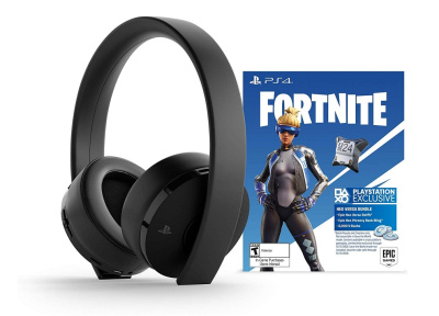 Headset Gold + Fortnite