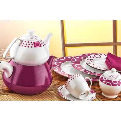 Yuvarlak səhər yeməyi dəsti 36 ədəd (ES-916)