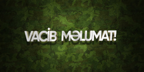 VACİB MƏLUMAT!