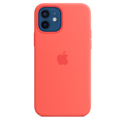 Keys Apple Iphone 12 | 12 Pro Silicone Case Magsafe Pink Citrus (MHL03ZM/A)