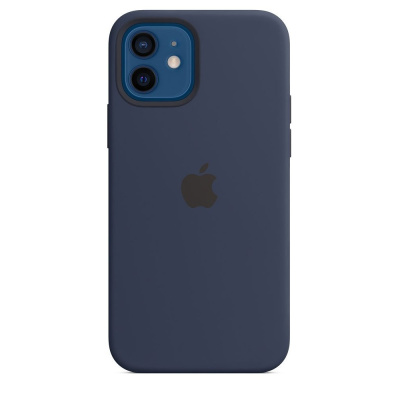 Keys Apple Iphone 12 | 12 Pro Silicone Case Magsafe Deep Navy Blue (MHL43ZM/A)