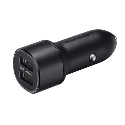 Car Adapter + Cable Samsung 15W 2USB EP-L1100 Black
