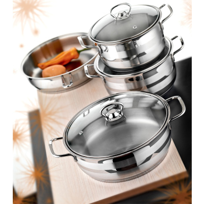 Qazan dəsti 9 PCS Asude (1001)