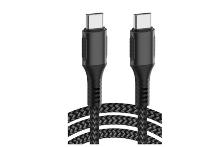 Wiwu Type-C ↔ Type-C Kabel 2M 100W F20 Black