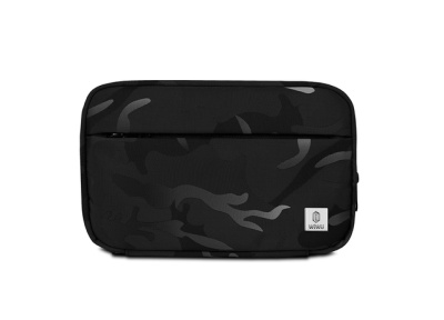 Əl çantası Wiwu Camou Travel Pouch Black