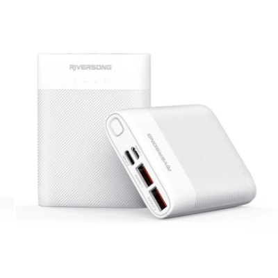 Power Bank Riversong 7500 mAH 12W NEMO 07 White