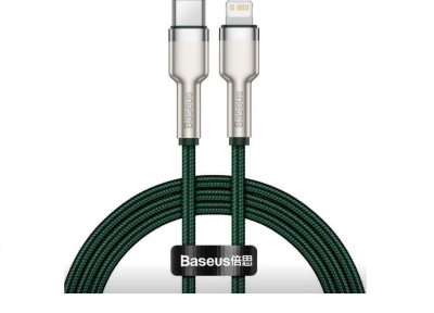 Baseus TYPE-C↔IP Kabel 1M MAGNETIC 20W Black