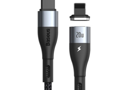 Baseus TYPE-C↔TYPE-C Kabel 1.5M MAGNETIC 100W Black