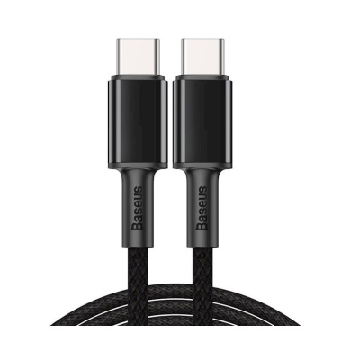 Baseus TYPE-C↔TYPE-C Kabel 1M DENSITY 100W Black