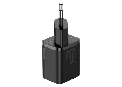 Charger 1 USB-C 20W Baseus Si Quick Black