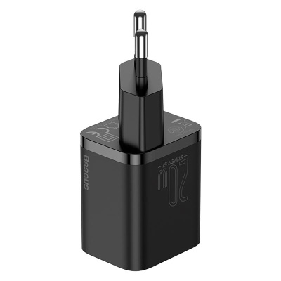 Charger 1 USB-C 20W Baseus Si Quick Black