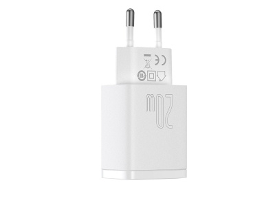 Charger 1U+1PD Baseus 20 W Compact White