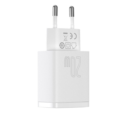 Charger 1U+1PD Baseus 20 W Compact White