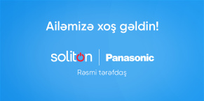 PANASONİC BRENDİ İLƏ RƏSMİ TƏRƏFDAŞ OLDUQ!