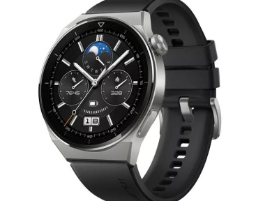 Watch Huawei GT 3 Pro Black Fluoroelastomer 