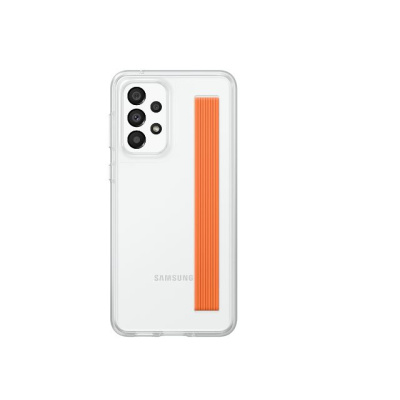 Keys Samsung Galaxy A33 5G Slim Strap Clear View (Şəffaf)