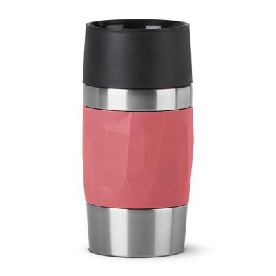 TEFAL Travel Mug Compact Pink 0,3 L