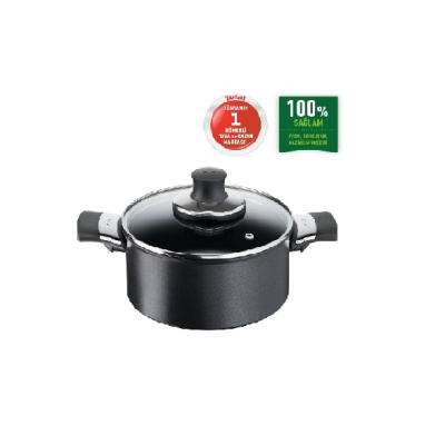 Qazan TEFAL Titanium 1X Excellence Induction Altlıq Dərin 24 sm