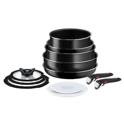 Tava və qazan dəsti TEFAL Ingenio Titanium Simple Cook 1X 12 Parça