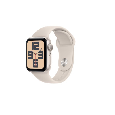 Apple Watch SE 2 Gen 44mm Starlight / Starlight Sport Band (L/M size ) USB-C / MRE53QI/A