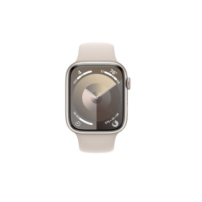 Apple Watch 9 45mm Starlight / Starlight Sport Band (M/L size) USB-C / MR973QI/A
