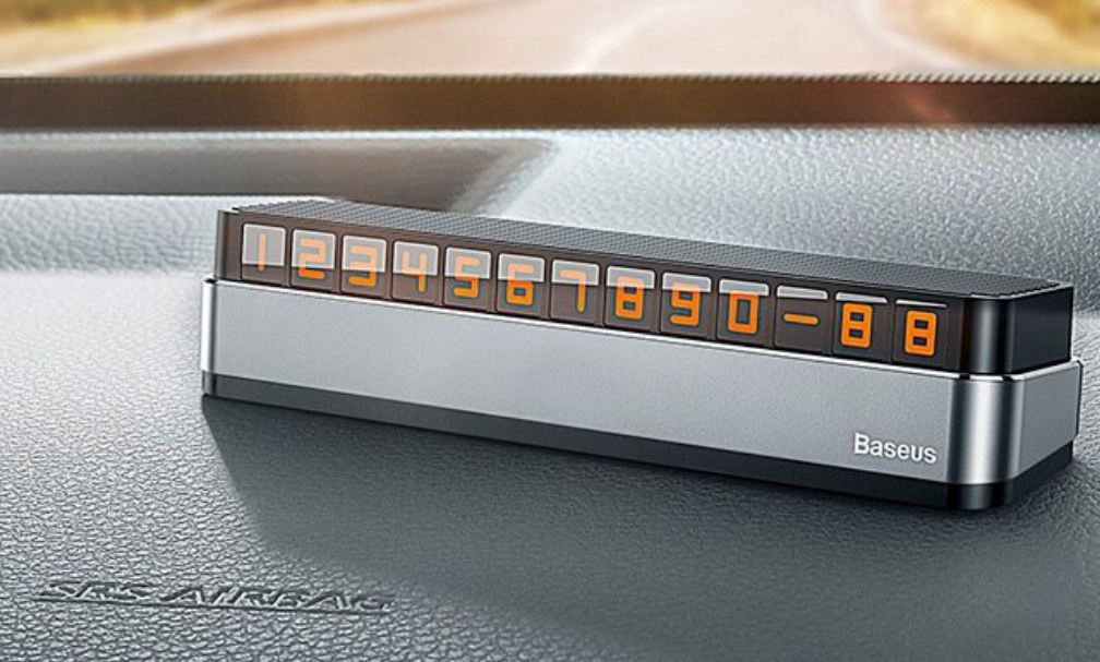 Telefon nömrəsi üçün dayanacaq kartı