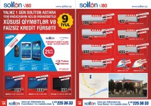 TEZLİKLƏ YENİ SOLİTON-ASTARA MAĞAZASININ AÇILIŞI!