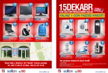 TEZLİKLƏ YENİ SOLİTON-GƏNCLİK MAĞAZASININ AÇILIŞI!